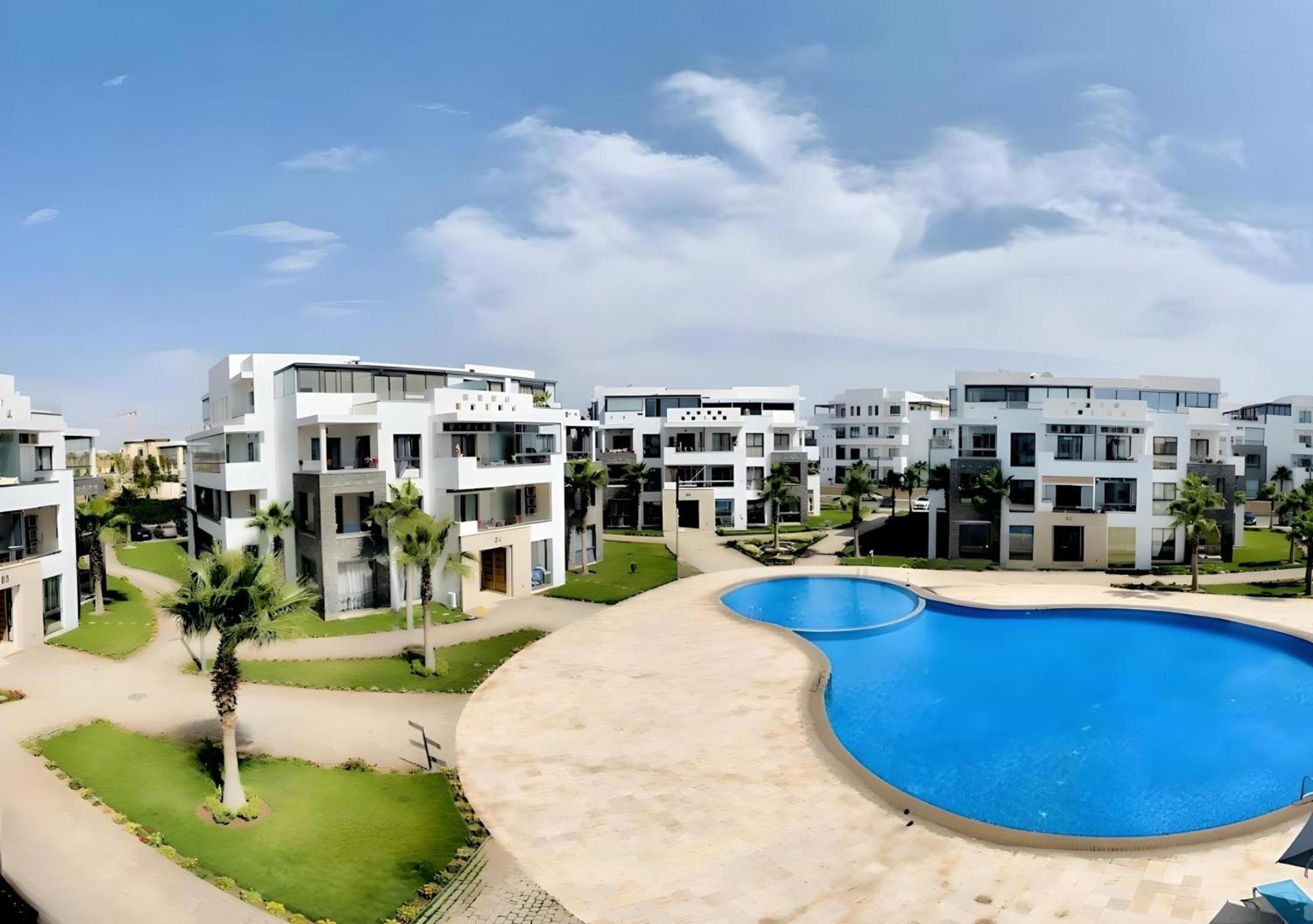 2 Bedrooms With Huge Terrace Access To The Pool Agadir Bagian luar foto